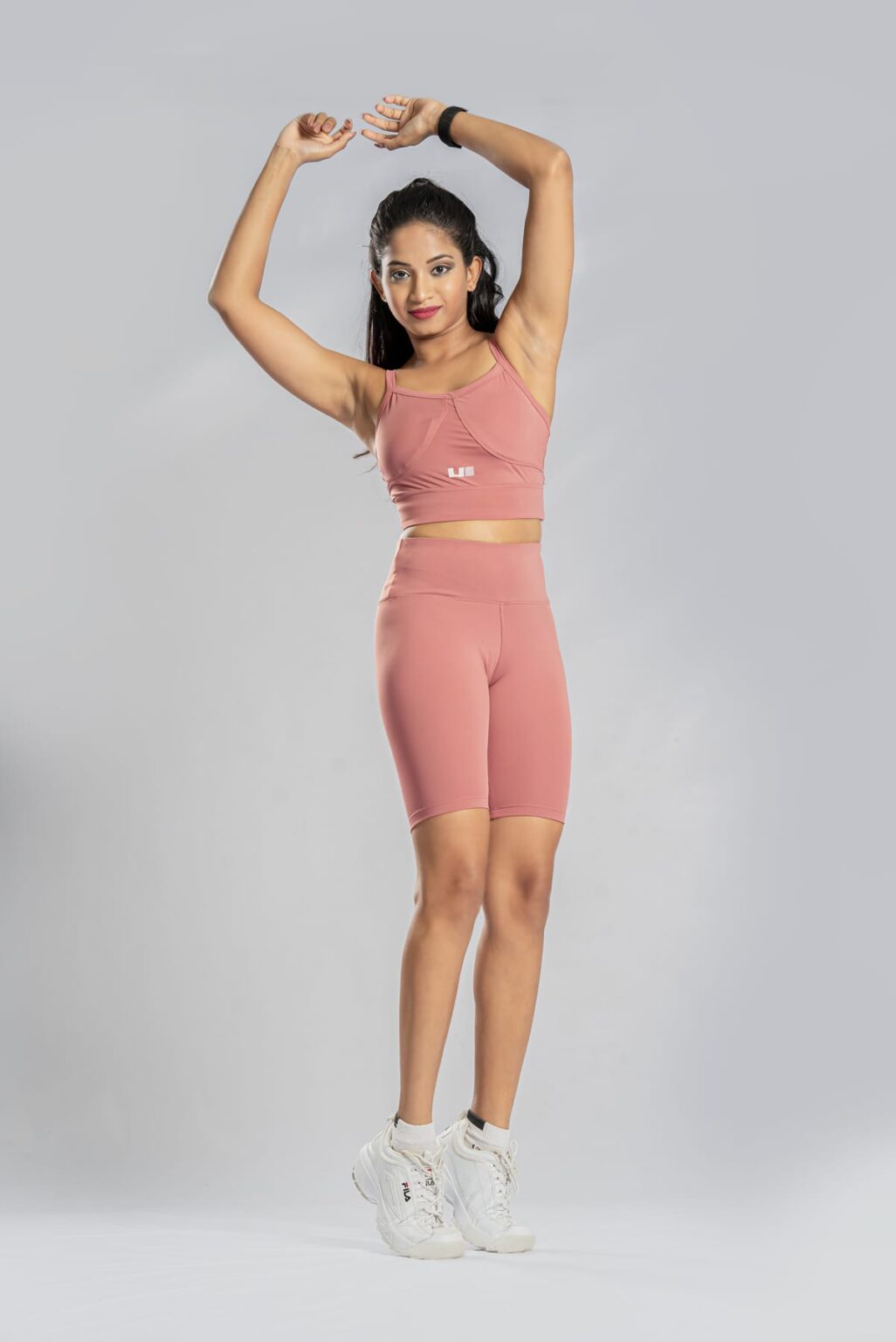 Elevate Bike Short -Salmon Pink