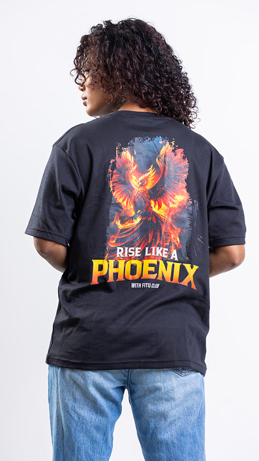 It's All About You Oversize tee - BLACK PHOENIX - UNISEX