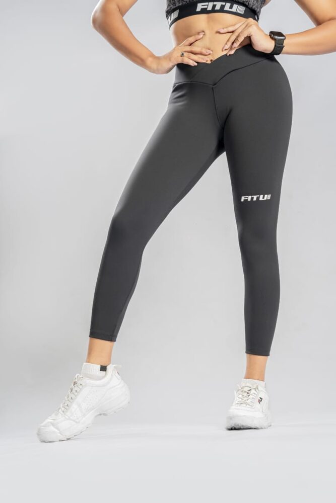 Unstoppable V Waist Legging - Black