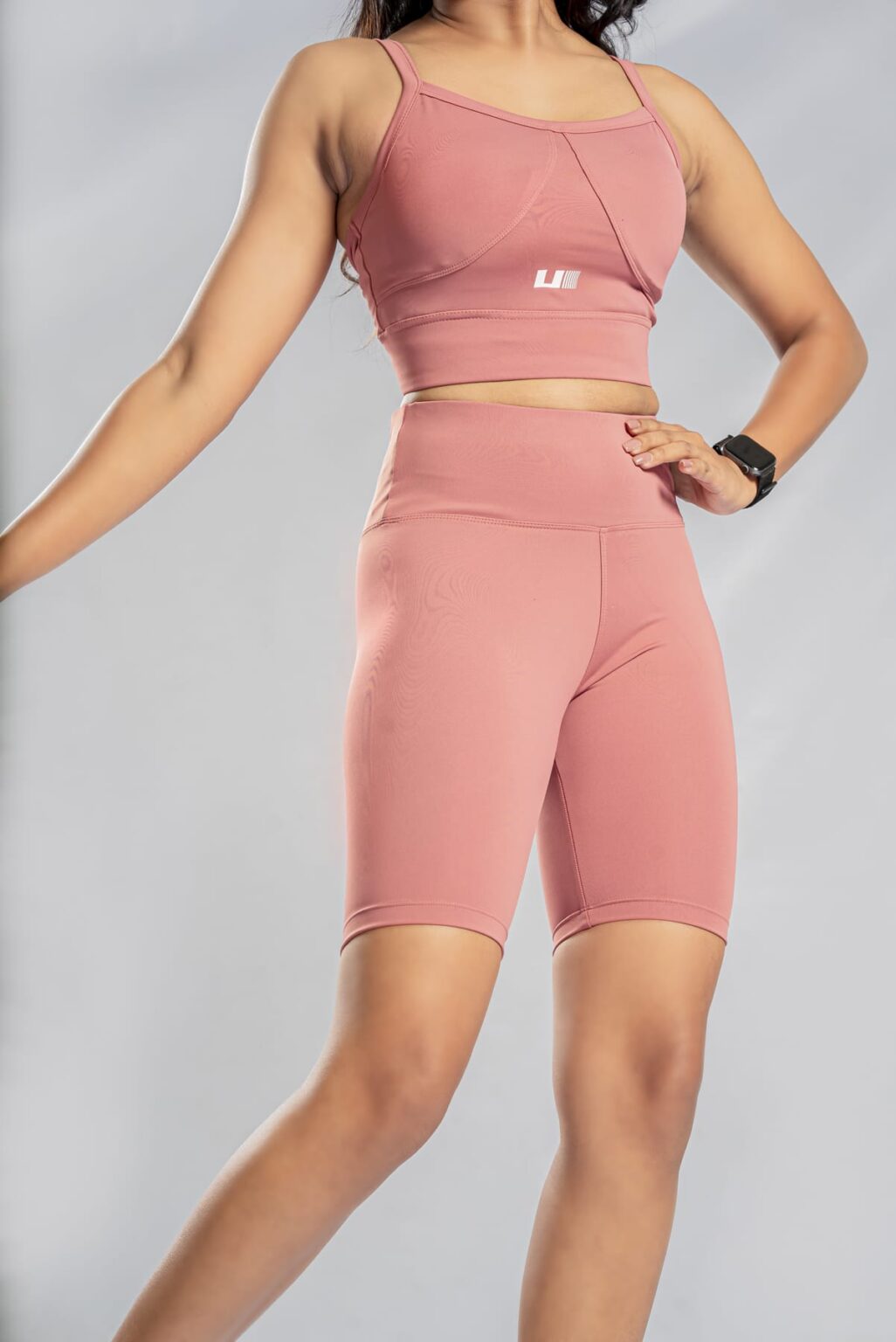 Elevate Bike Short -Salmon Pink