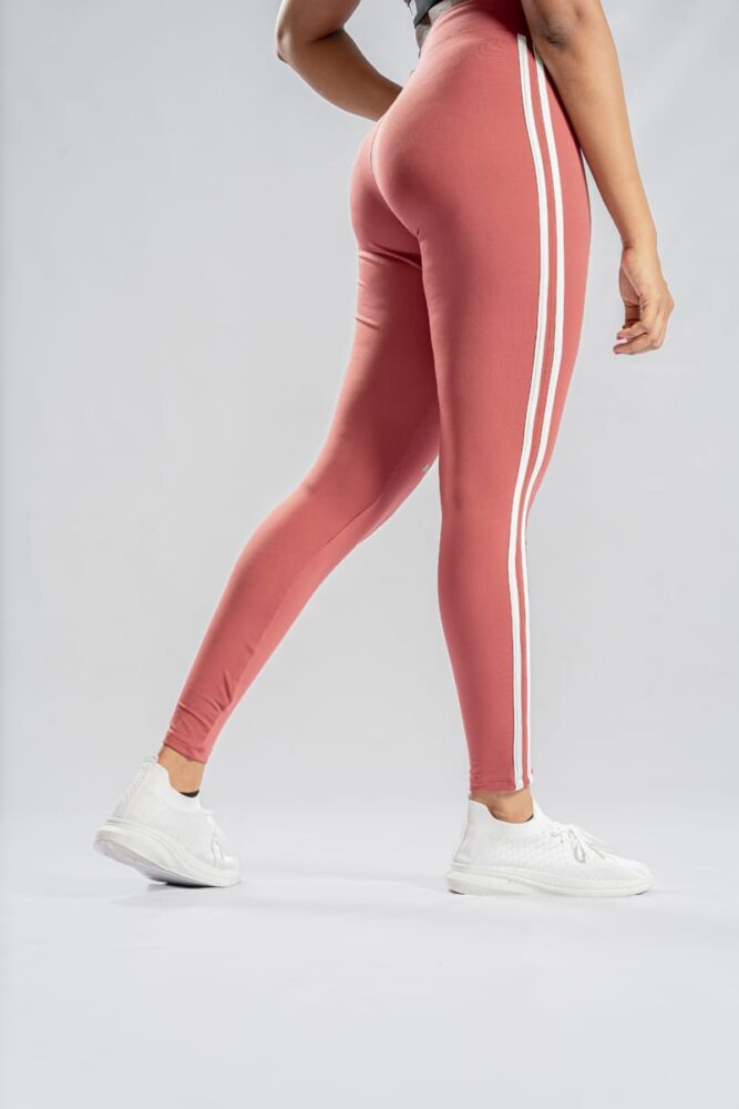 Track Leggings - Salmon Pink