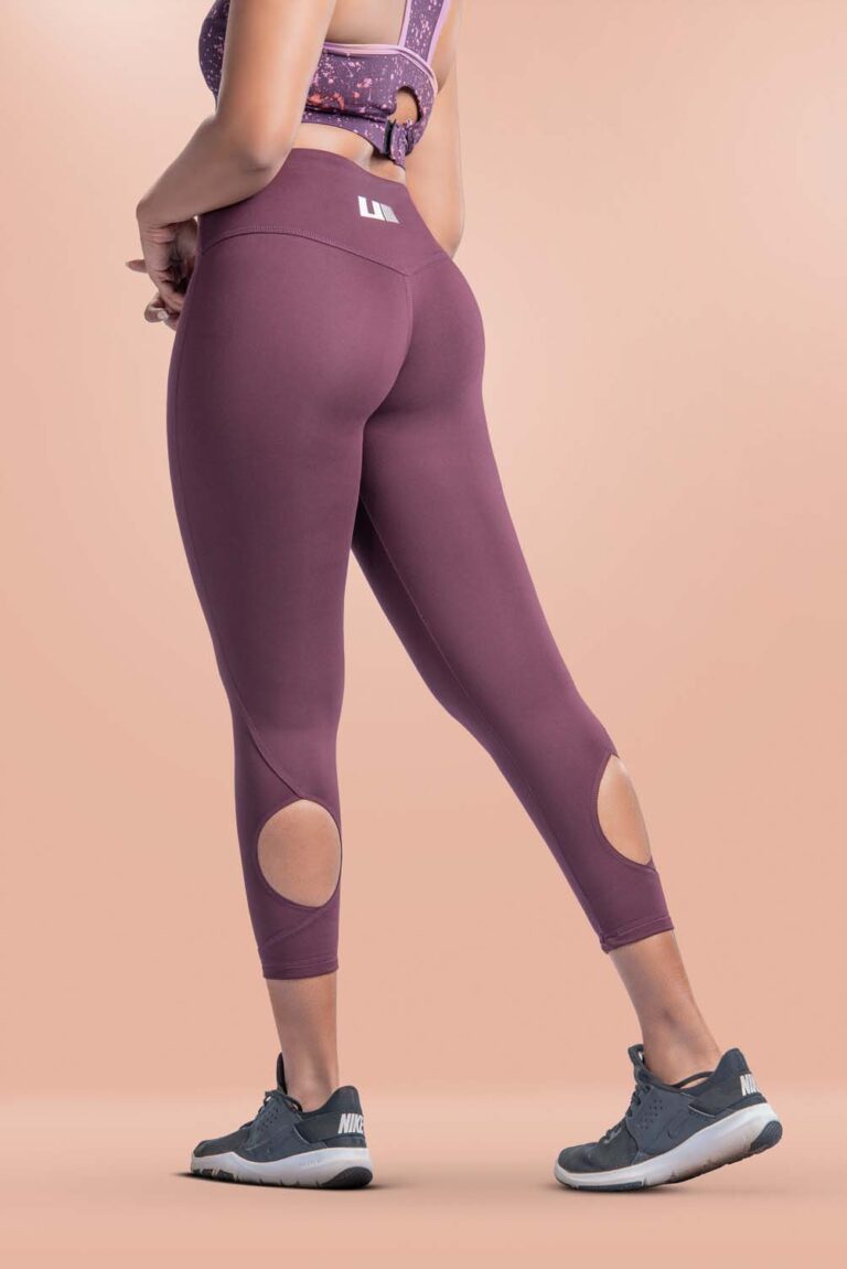 GrearUp Cutout Mid Waist 7/8 Leggings