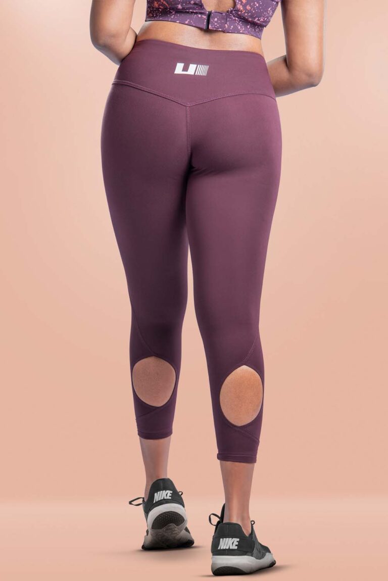 GrearUp Cutout Mid Waist 7/8 Leggings