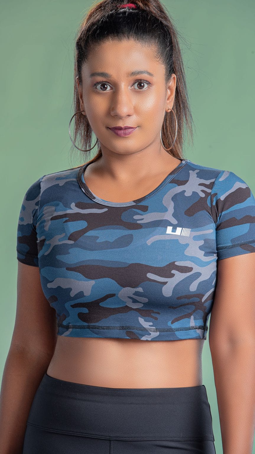 Gear up training crop top