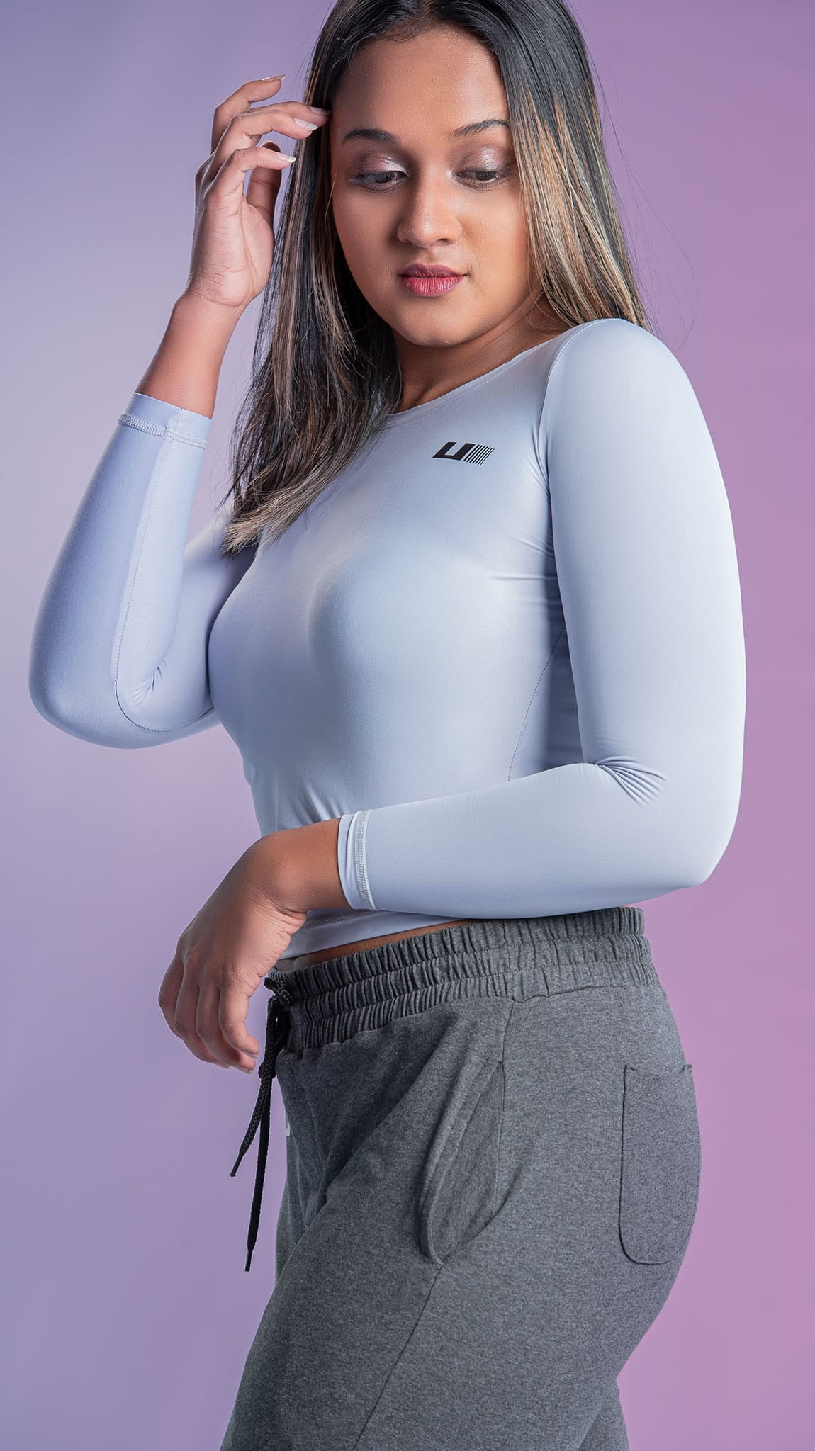 Gear Up Long Sleeve Crop top