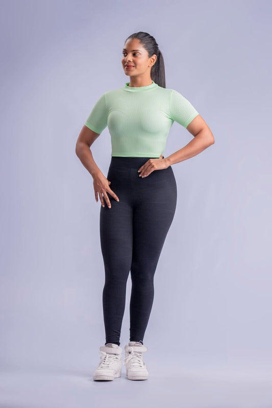 Little Miss Versatile - Crop Top - Green