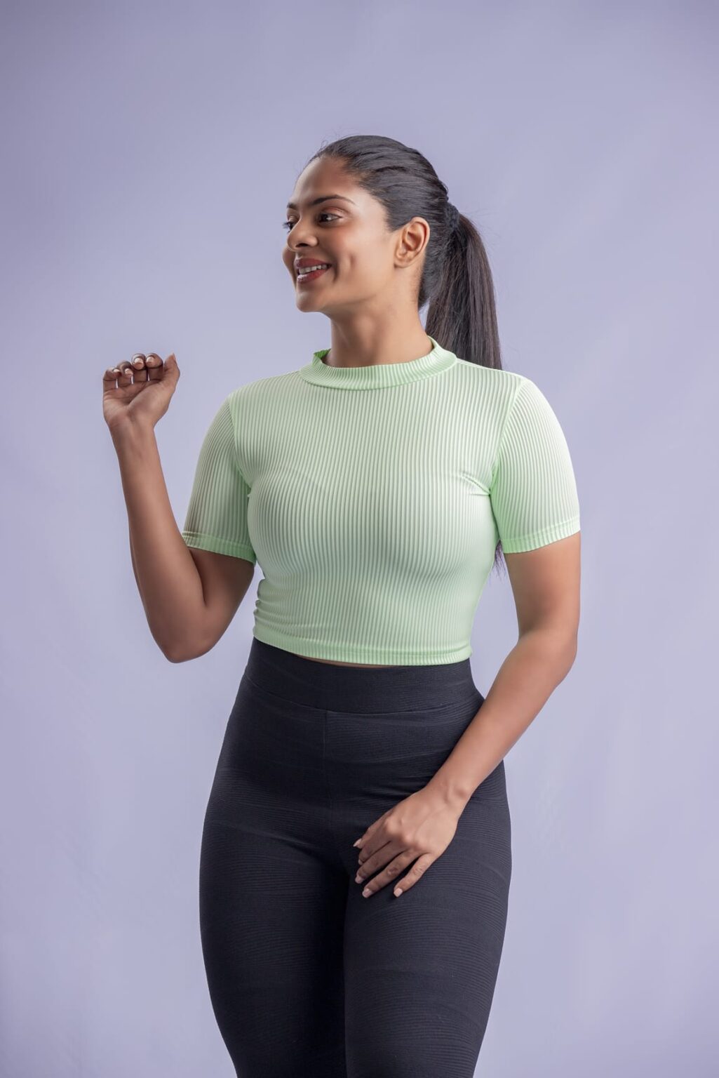 Little Miss Versatile - Crop Top - Green