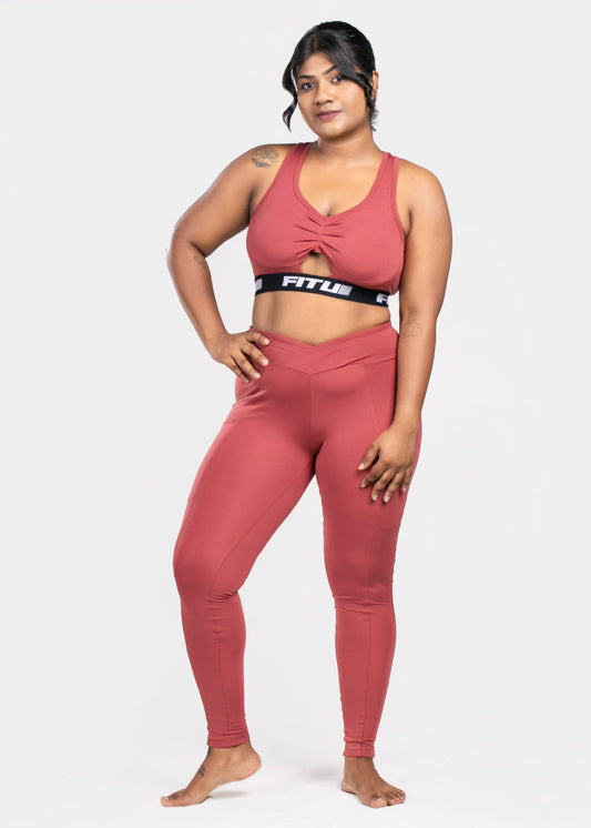 Crunchy Fit Sports Bra – Orange Soda