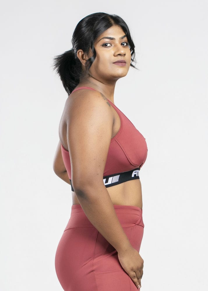 Crunchy Fit Sports Bra – Orange Soda