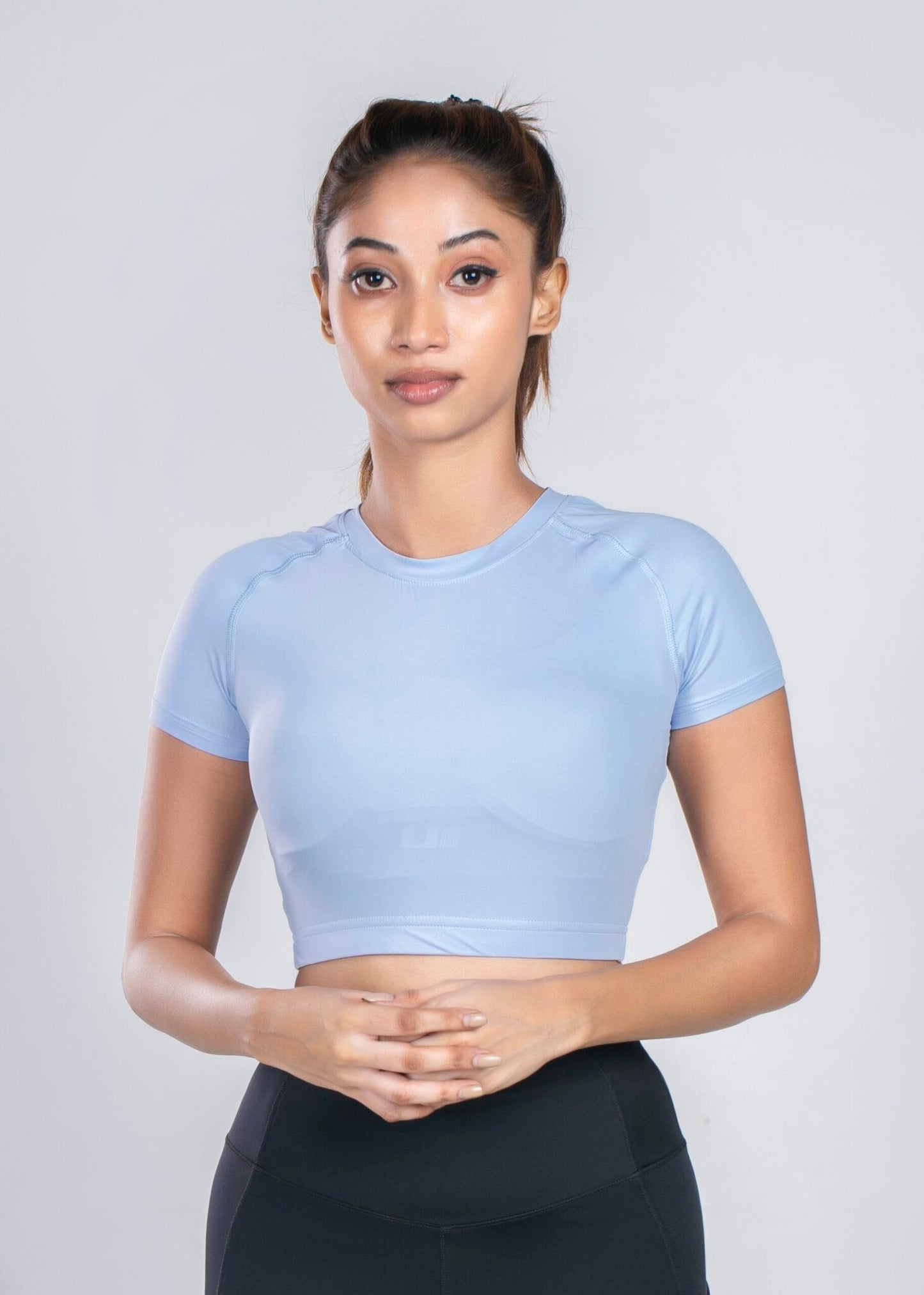 Fit Raw Crop Top - Lilac